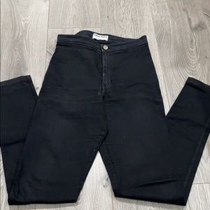 American Apparel High Waisted Jeans